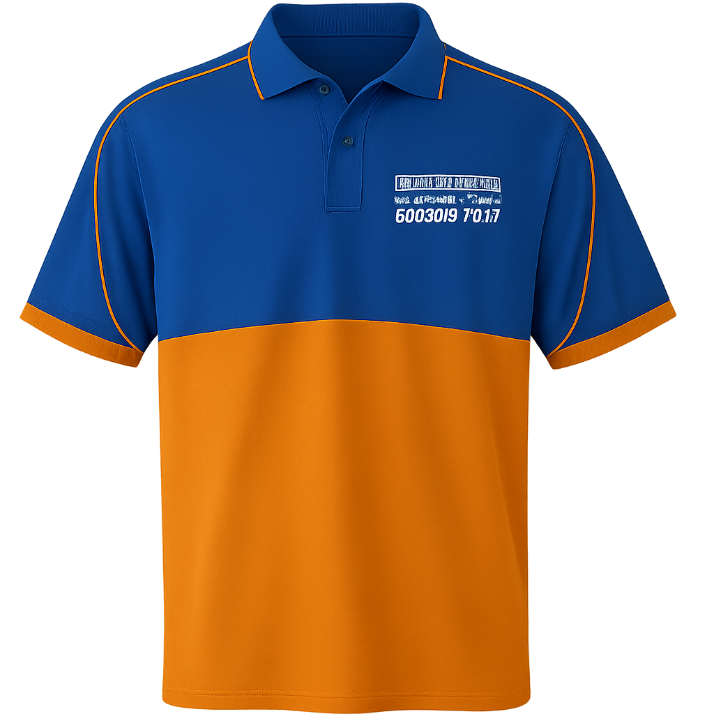 Uniformes para frentista de posto de combustível, confecção de camisa tipo Polo personalizada