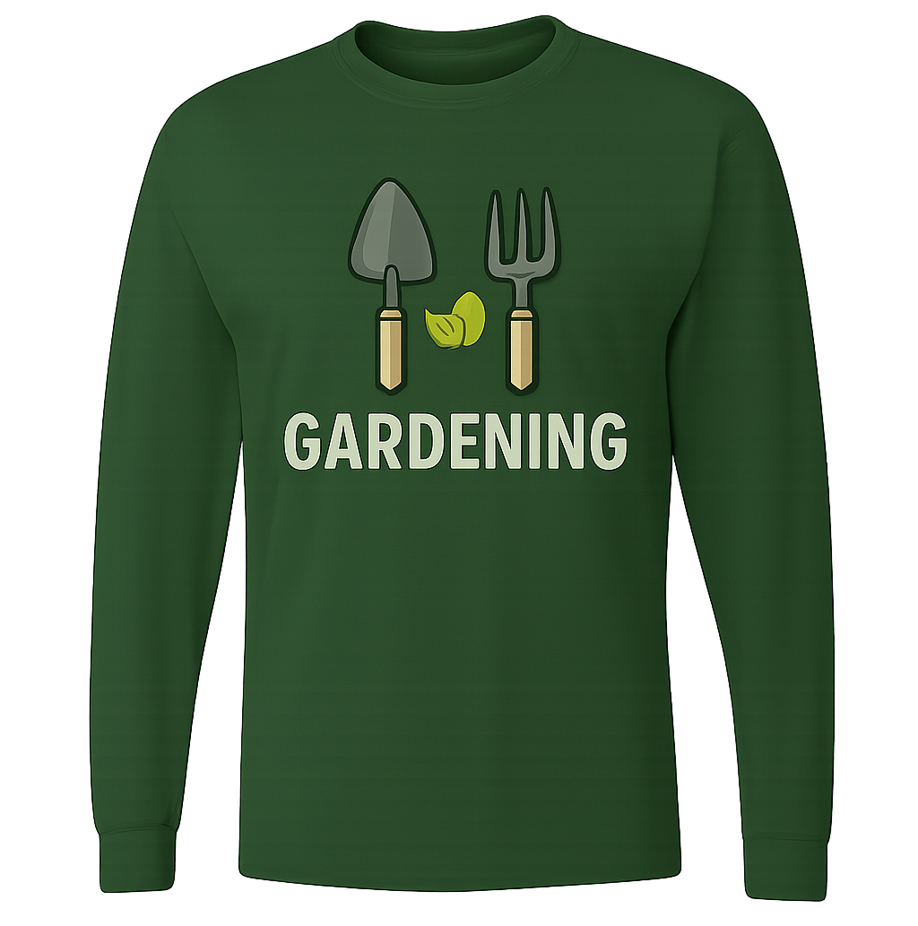 Confecção de camisetas manga longa ou curta para serviço de jardinagem e paisagismo