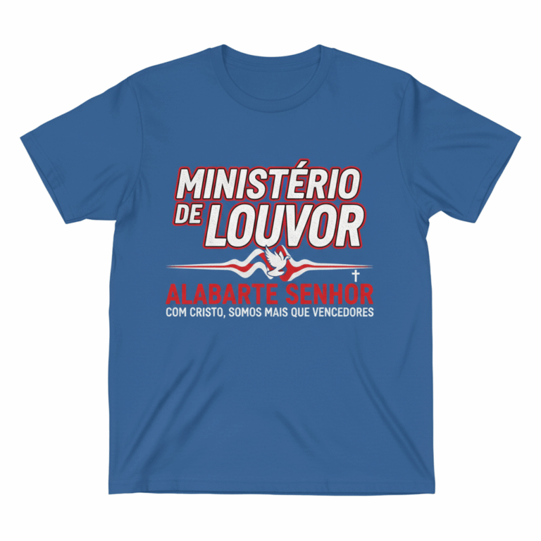 camisas para ministério de louvor modelo personalizada com preço baixo