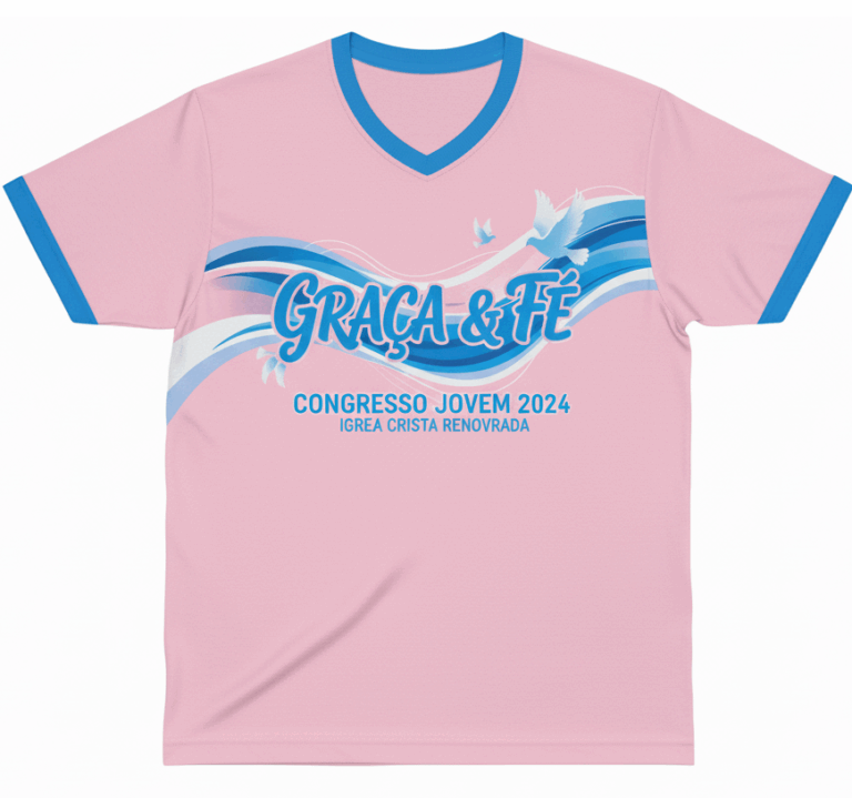 Camisetas evangélicas personalizada masculina feminina preço