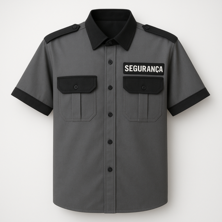 Uniforme farda para serviços de segurança patrimonial privada fardamento masculino e feminino