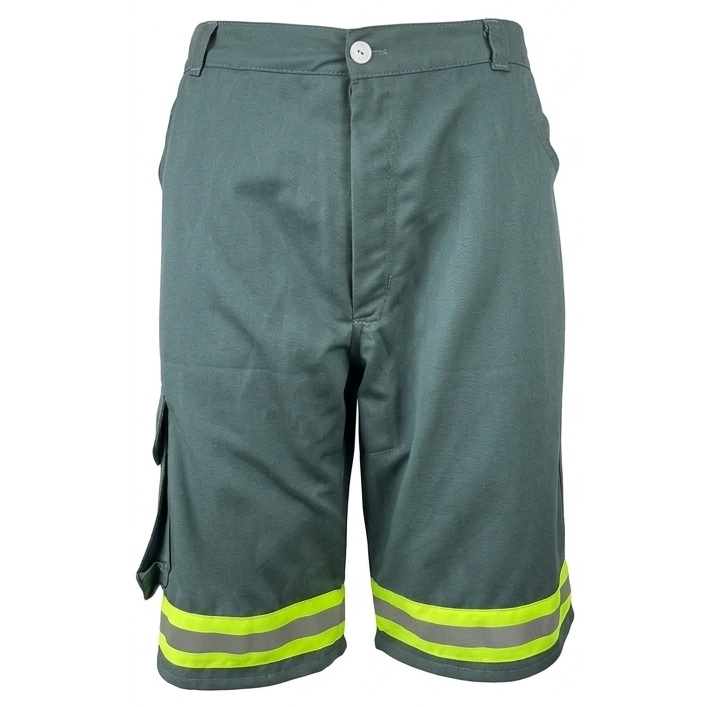 Bermuda cargo masculina, Bermuda de Brim com bolso trabalho