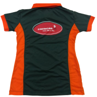 polo-feminina-vermelha-golaa-amarela